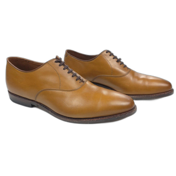 ALLEN EDMONDS Carlyle Plain-toe Oxford Dress Shoe Walnut Brown Leather Old Money main image 11